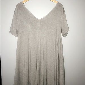 Grey T-shirt Dress